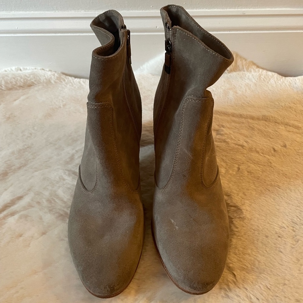 Alberto Fermani Divi Suede Velvet Ankle Boots